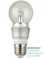 sell 3W 360 degree glowing no shadow LED bulb