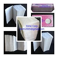 Pre-cut cotton pads