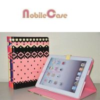 Fashion Trends Style Hybrid Leather Wallet Flip Pouch Stand Case Cover For  iPad 2&3&4 