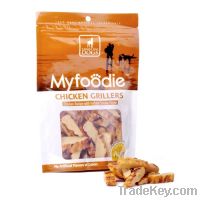 sell Myfoodie Gourmet All Natural Chicken Grill Dog Treats Chews 16oz