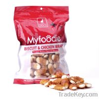 sell Myfoodie Gourmet Biscuit Chicken Wraps Dog Treats Chew 32oz