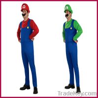 Three size Super Mario Men Costume
