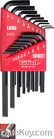 Eklind 18 Piece S & L Series Hex-L Key Set with Holder-