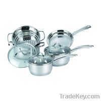 Stainless steel cookware set(QF-SSC01)