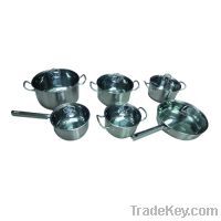 Stainless steel cookware set(QF-SSC04)