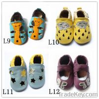 Sell china manufacturer genuine leather baby sandal in stock