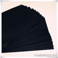 thick gsm  black paper