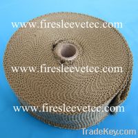 titanium exhaust insulating wrap