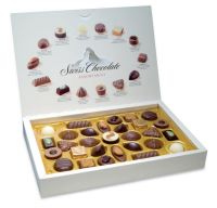 Deluxe nice food packaging chocolate box / luxury design chocolate paper box supplier