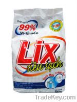 Lix Super Clean Detergent powder, Washing detergent