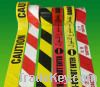 PE plastic barrier tape/warning tape/caution tape. SGS certificate