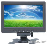 7-inch CCTV LCD monitors with two RCA input, TFT LED analogy panel,