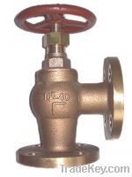 Marine bronze screw down check angle valve JIS F7351 5k-32