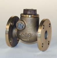 Marine bronze swing check valve JIS F7371 5K