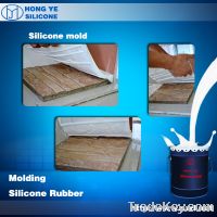 Silicone rubber for concrete molds