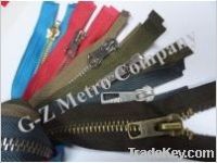 Brass Zipper - Metal Zipper