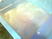 bath bomb with a lot of bubbles