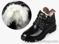 Supply Winter Outdoor Shoes Made Of Pure Wool Insole Hidden Increaser