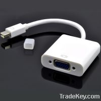 Mini Display Male to VGA 15Pin Male cable for pc Macbook