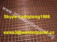 Brass Coated Welded Wire Mesh Panels