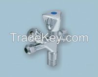 mental handle angle valve