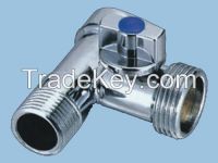 mental handle angle valve