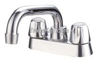double handle  wash basin mixer faucet