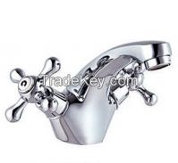 dual handle wash basin mixer