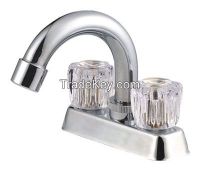 double handle  wash basin mixer faucet