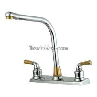 New Fashionable Two Handle Luxury Basin Faucet