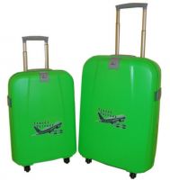 Factory Wholesale  Apple Green Light Weight Carry-on Spinner Trolley Travel Suitcase with Universal Wheel