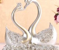 resin handicraft of Swan