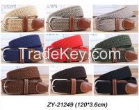 Men's Elastic Braided Belt