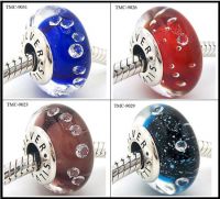 CZ Murano Glass Charms