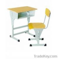 school chair and table