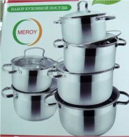 Stainless steel cookware set