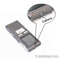 digital voice recorder with camera