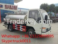 factory price stainless steel fresh milk transportation truck for sale