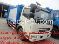 Dongfneg furuika 3-5cbm compression garbage truck