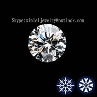 Offer 3EX H&A Zirconia Loose Gems, Machine Cut Heart&Arrow Synthetic Diamond CZ Loose