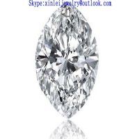 Wholesale white Zirconia loose marquise cut gemstone, Transparent CZ marquise colorless zircon loose marquise All Size