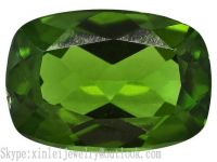 Green CZ Rectangle Loose Green Zircon Rectangle Cut Emerald Cut Green Zirconia Loose Gemstone