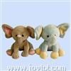 2-Colour Sit Elephant,Stuffed Plush Toys