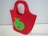 Customizable folding environment-friendly shopping bag