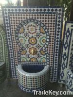 Mosaic fountains