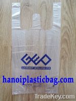 Vest carrier plastic bag