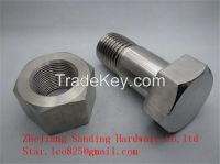 Stainless steel nut and bolt