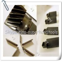 CBN grooving cutters, PCBN tools, grooving tools