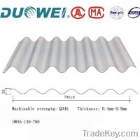 Steel corrugated roofing sheet for warehouse light weight and fast ins