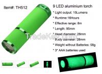 Promotion Fluorescent Led Torch